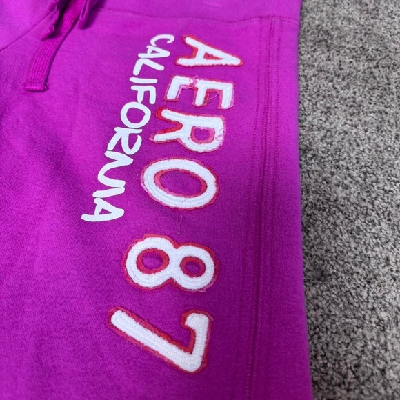 ‼️SALE‼️ Aeropostale Vintage Y2K Pink Sweatpant Shorts - Picture 3 of 7